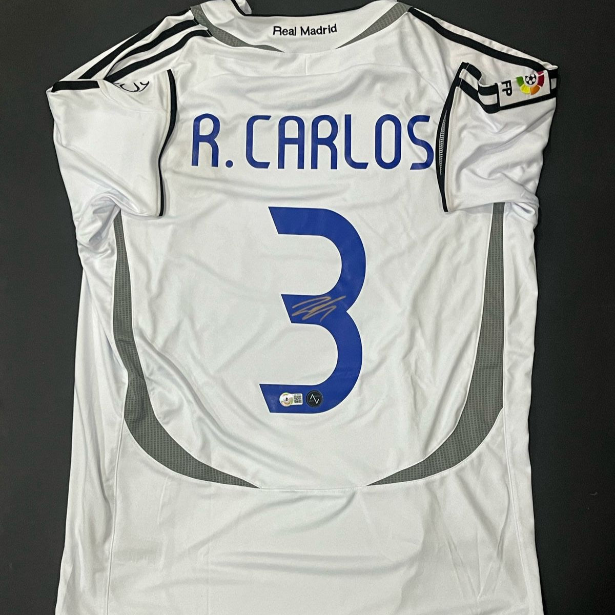 Jersey Firmado Roberto Carlos - Real Madrid